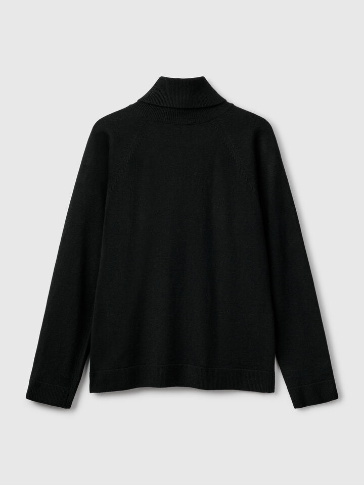 TURTLE NECK SWEATER Mujer image number 6